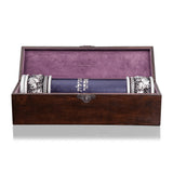 Italian Leather Megillah Esther Case - David Roytman - JLuxury