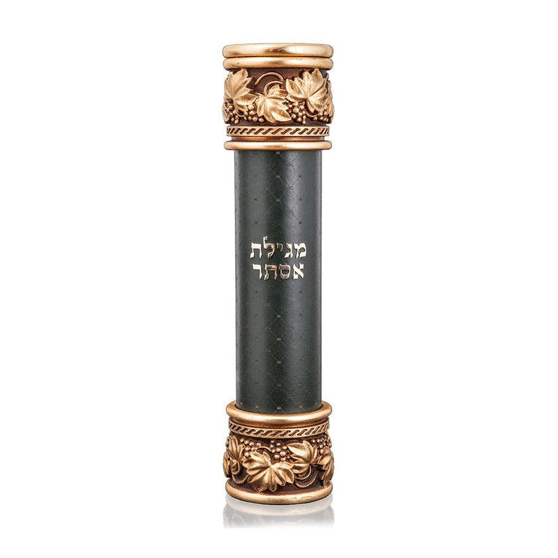 Italian Leather Megillah Esther Case - David Roytman - JLuxury