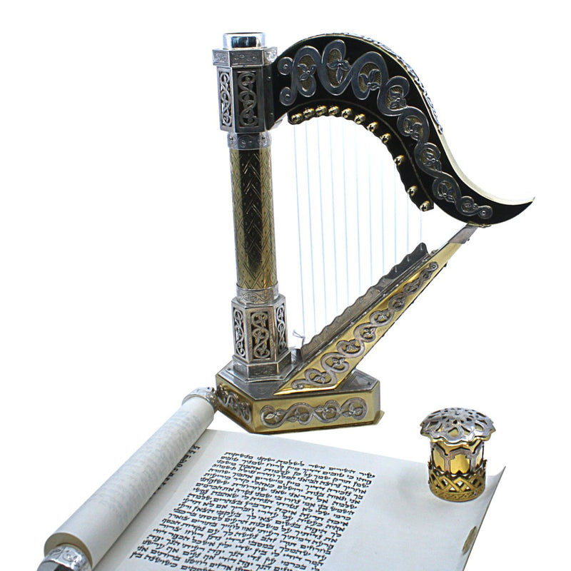 KING DAVID'S HARP Megillah case - Zion Hadad - JLuxury