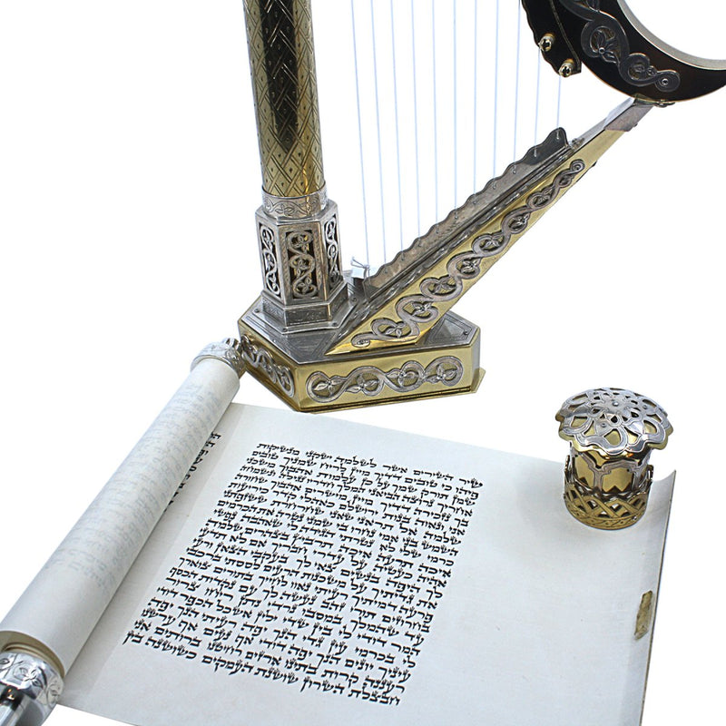 KING DAVID'S HARP Megillah case - Zion Hadad - JLuxury