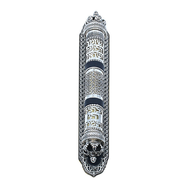 MEZUZAH CASE "SHOMER DLATOT" - Zion Hadad - JLuxury