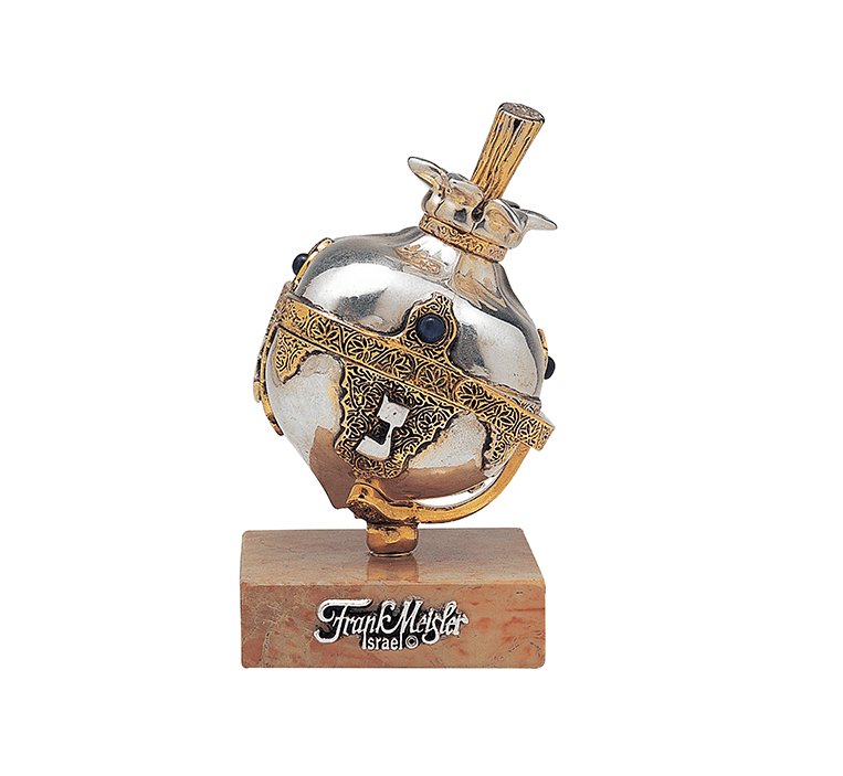 Pomegranate Dreidel - Frank Meisler - JLuxury