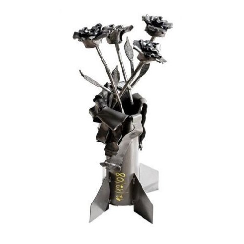 Rockets into Roses Sculpture - Rockets into Roses - JLuxury