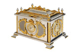 Silver and Gold Esrog Box - JLuxury Collection - JLuxury