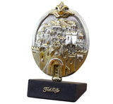 SMALL JERUSALEM MEDALLION - Frank Meisler - JLuxury