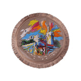 “Tower of David” Art Collection Seder Plate Matzah Cover - David Roytman - JLuxury