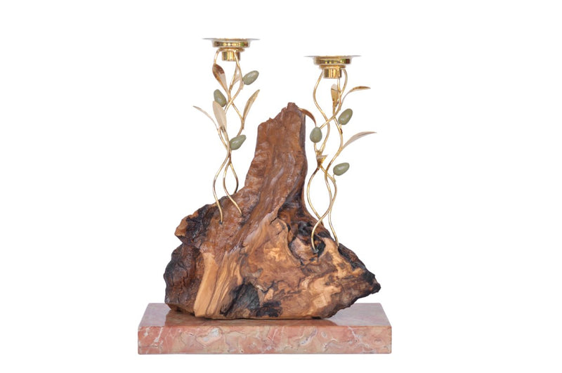 Tree of Life Candlesticks - Itzhak Luvaton - JLuxury