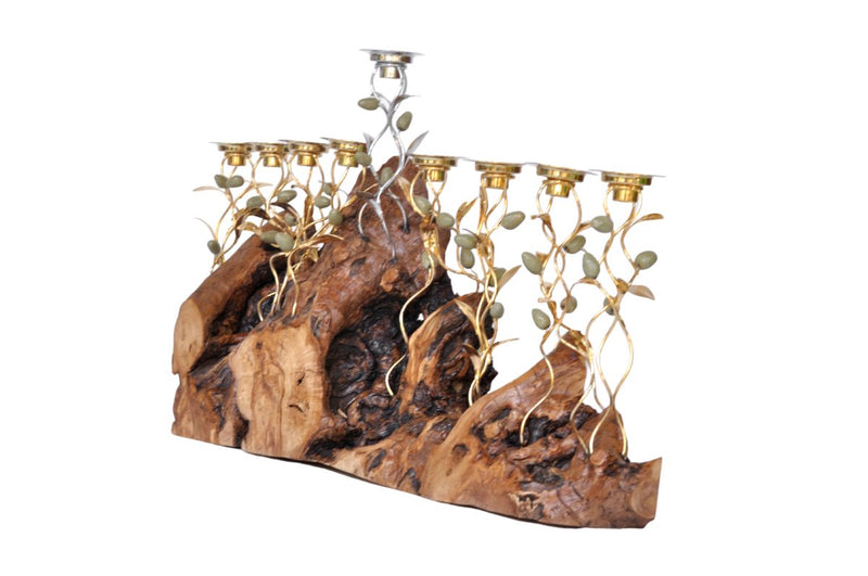 Tree of Life Menorah - Itzhak Luvaton - JLuxury