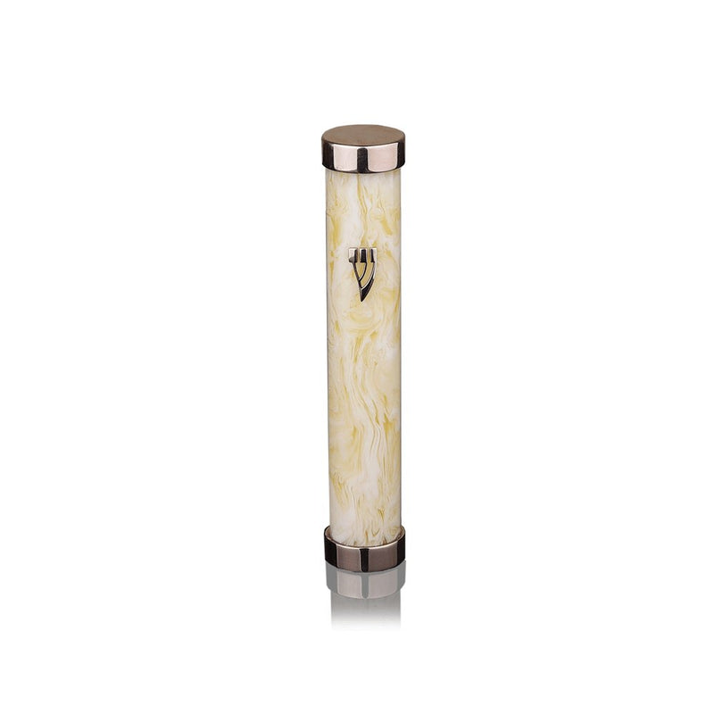 Tzfat Amber Mezuzah Case - David Roytman - JLuxury