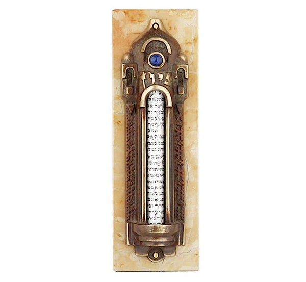 ZION MEZUZAH ( BRONZE ) - Frank Meisler - JLuxury